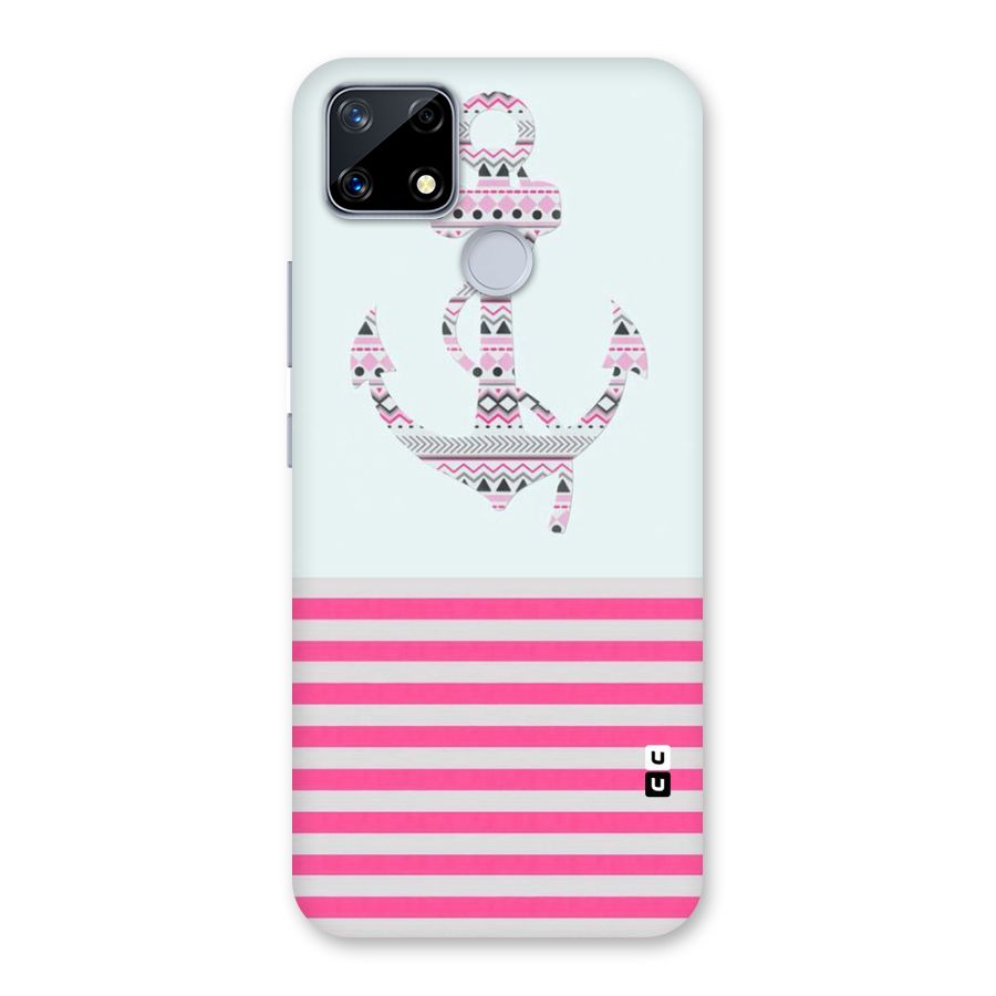 Anchor Design Stripes Back Case for Realme Narzo 20