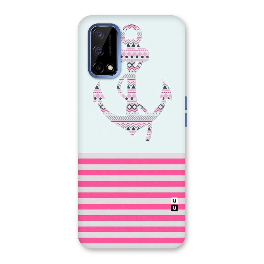 Anchor Design Stripes Back Case for Realme Narzo 30 Pro