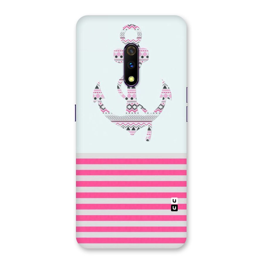 Anchor Design Stripes Back Case for Realme X