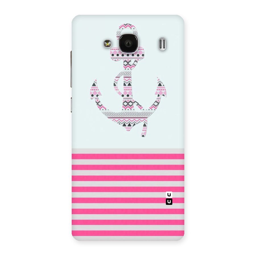 Anchor Design Stripes Back Case for Redmi 2s