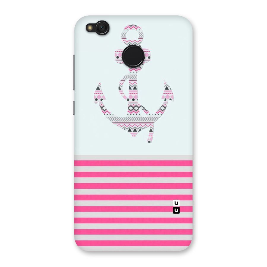 Anchor Design Stripes Back Case for Redmi 4