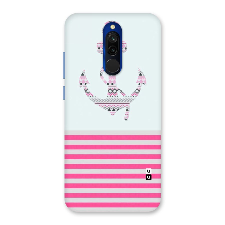 Anchor Design Stripes Back Case for Redmi 8