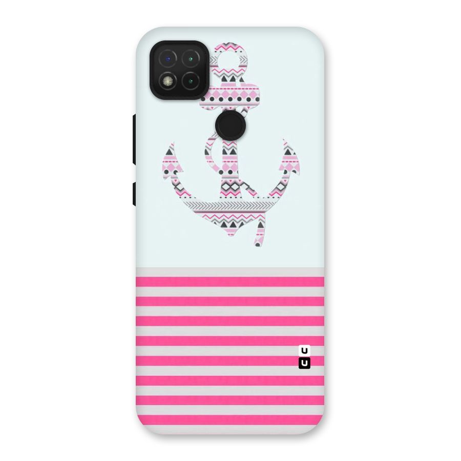 Anchor Design Stripes Back Case for Redmi 9