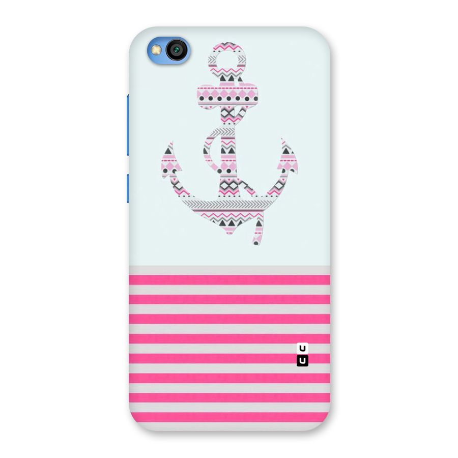 Anchor Design Stripes Back Case for Redmi Go