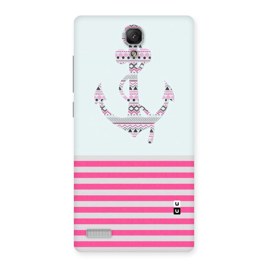 Anchor Design Stripes Back Case for Redmi Note