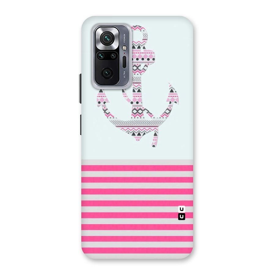 Anchor Design Stripes Back Case for Redmi Note 10 Pro