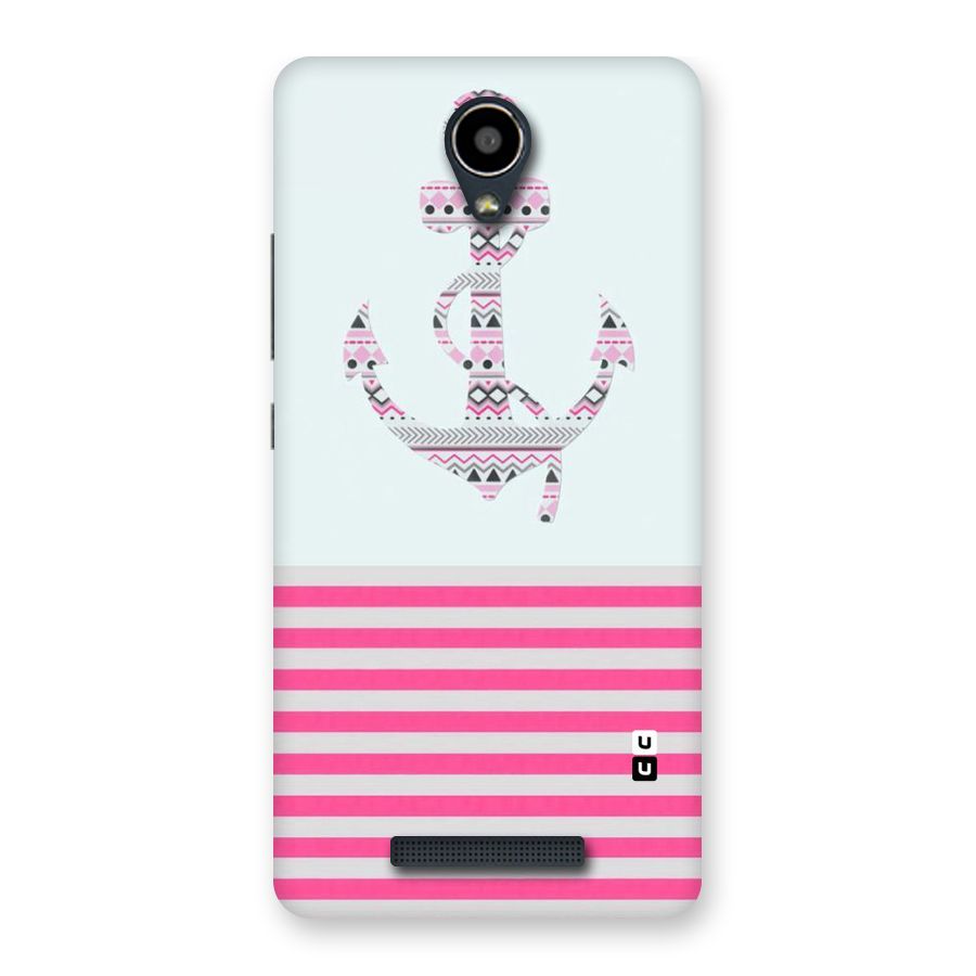 Anchor Design Stripes Back Case for Redmi Note 2