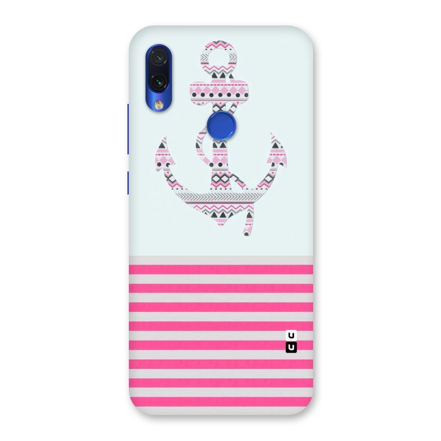 Anchor Design Stripes Back Case for Redmi Note 7