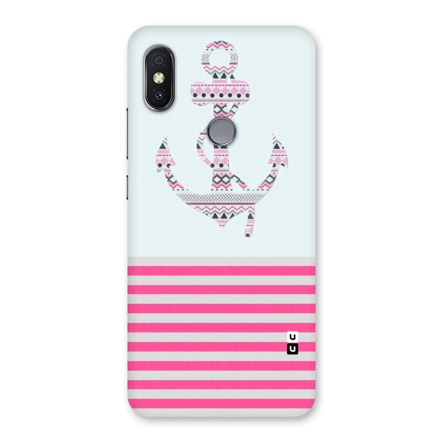 Anchor Design Stripes Back Case for Redmi Y2