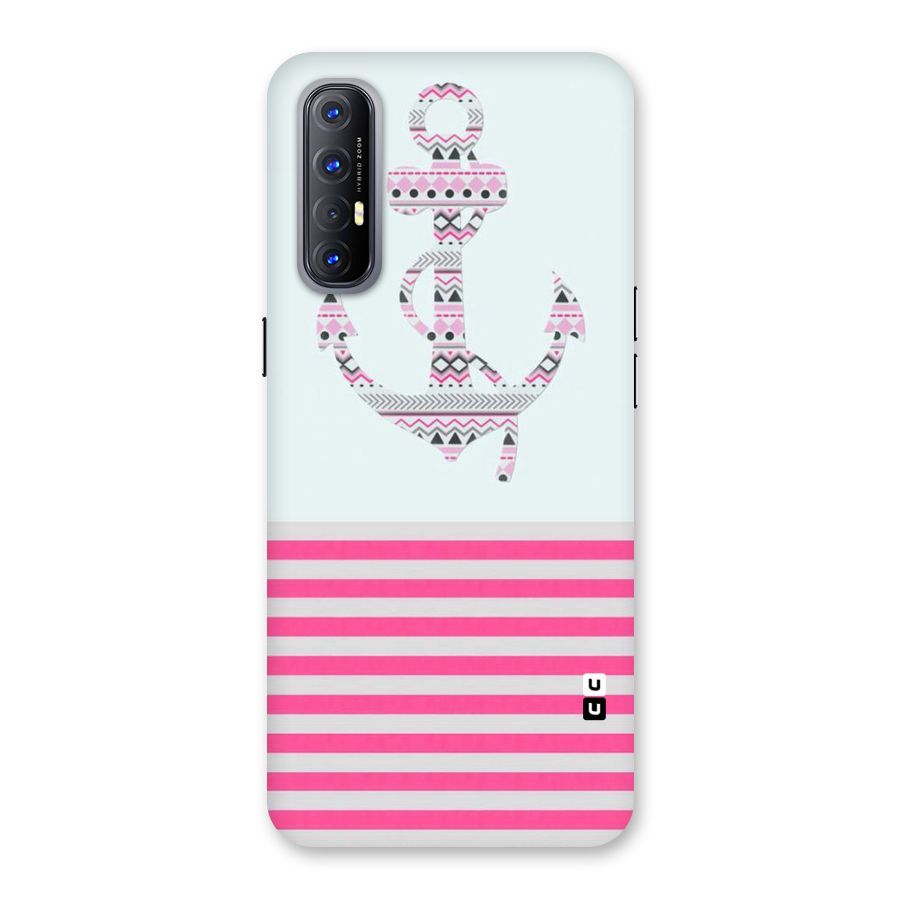 Anchor Design Stripes Back Case for Reno3 Pro