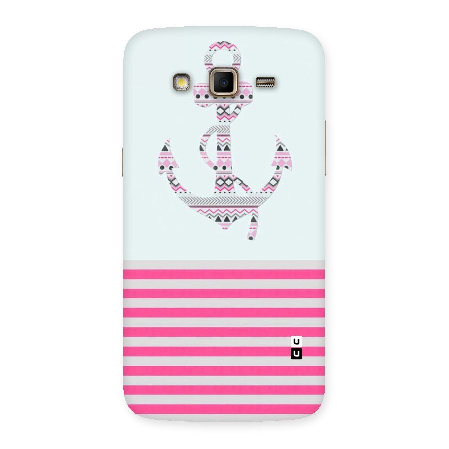 Anchor Design Stripes Back Case for Samsung Galaxy Grand 2