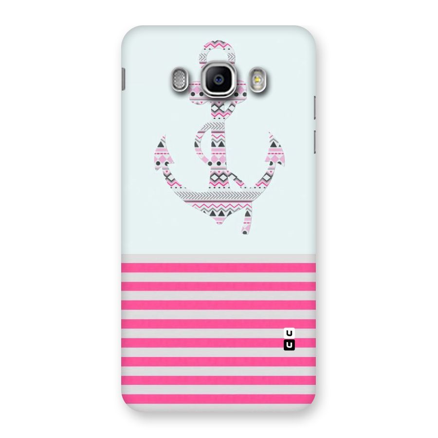 Anchor Design Stripes Back Case for Samsung Galaxy J5 2016