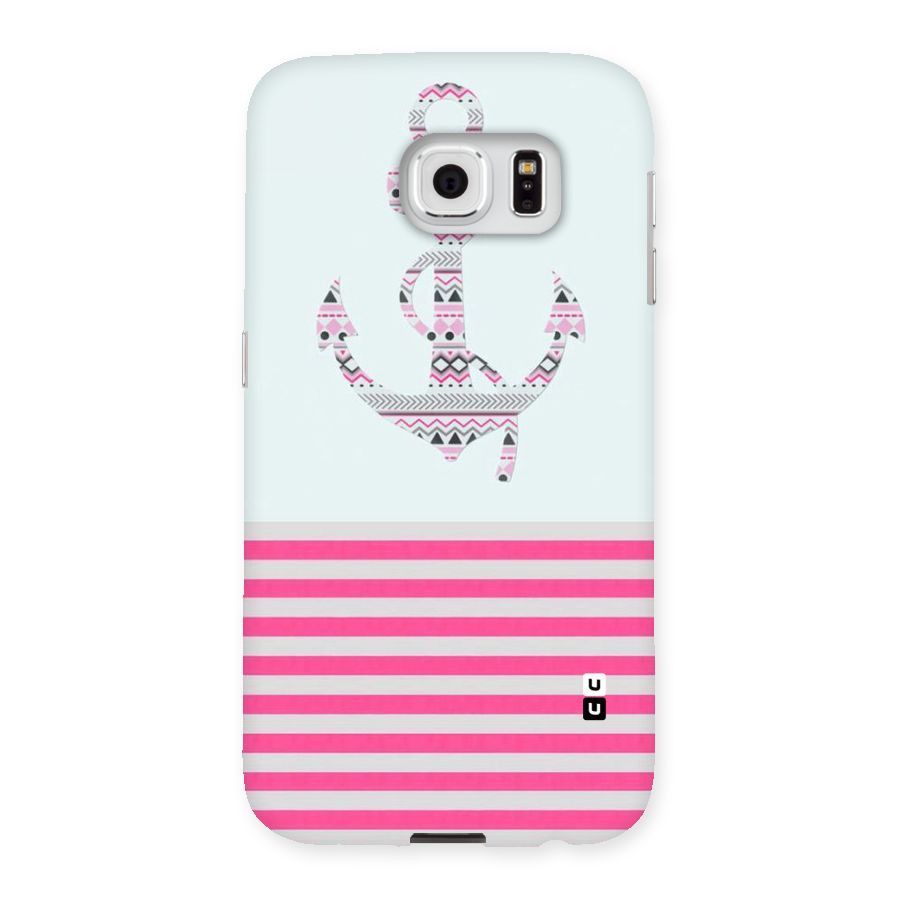 Anchor Design Stripes Back Case for Samsung Galaxy S6
