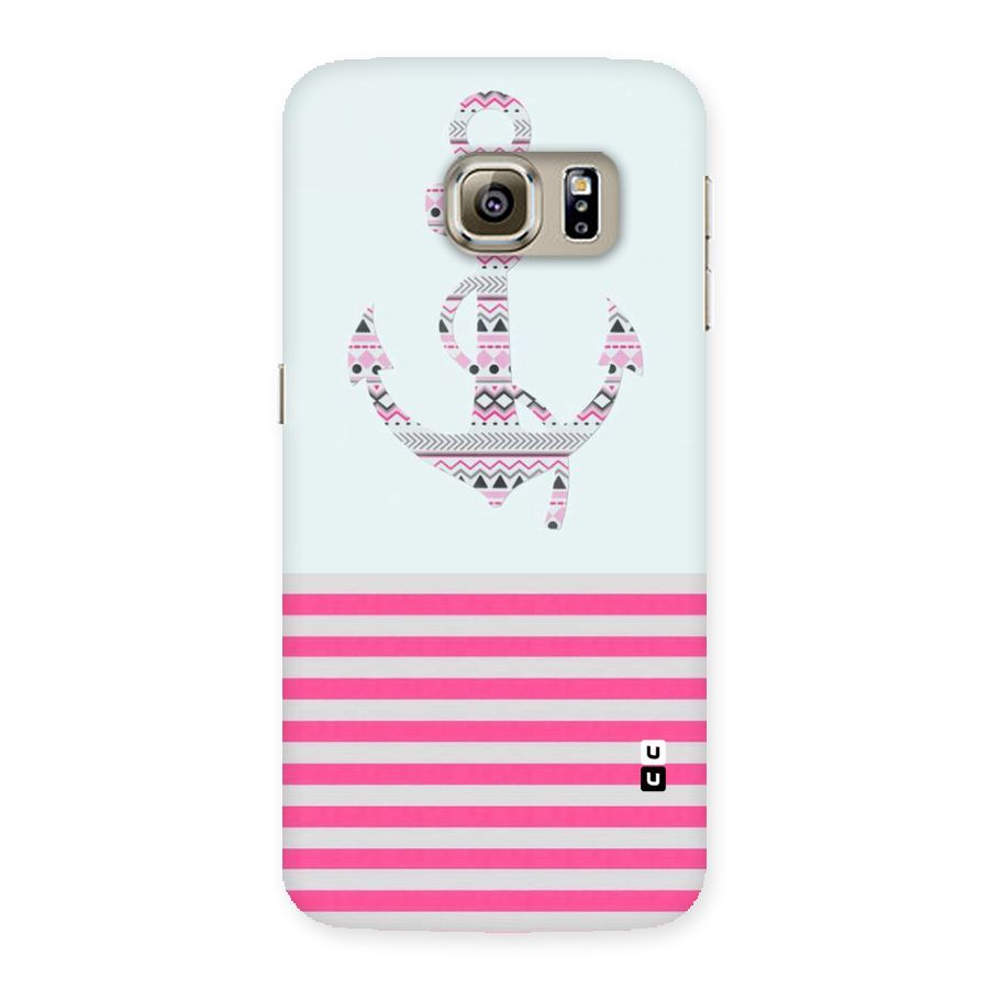 Anchor Design Stripes Back Case for Samsung Galaxy S6 Edge
