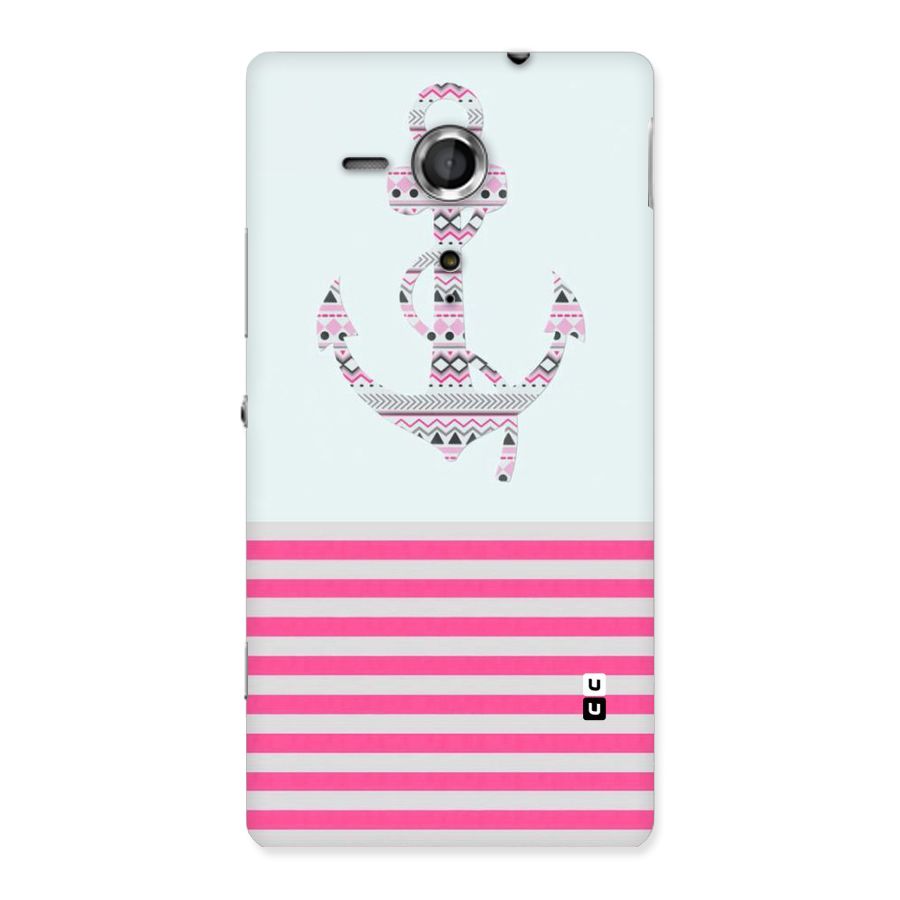 Anchor Design Stripes Back Case for Sony Xperia SP