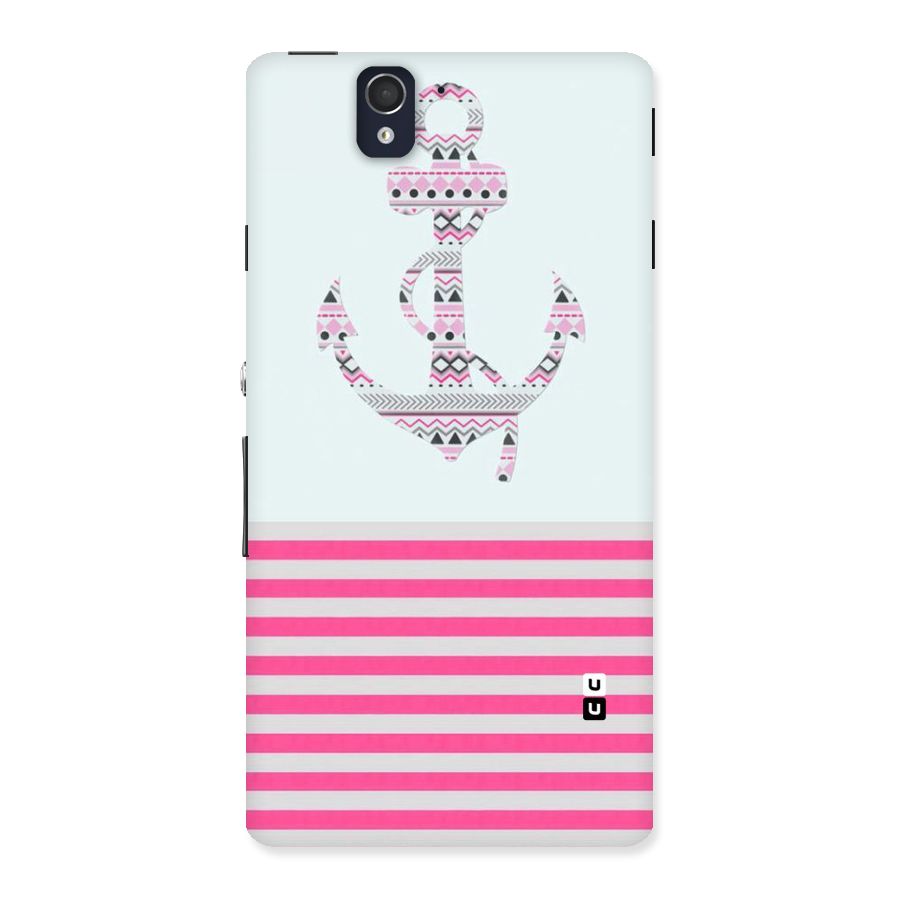 Anchor Design Stripes Back Case for Sony Xperia Z