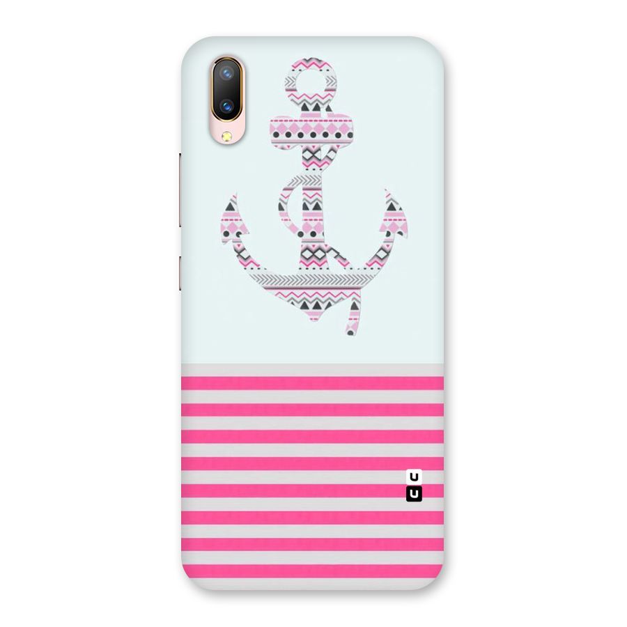 Anchor Design Stripes Back Case for Vivo V11 Pro