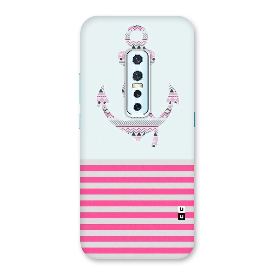Anchor Design Stripes Back Case for Vivo V17 Pro