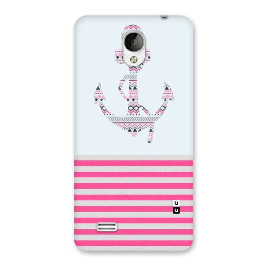 Anchor Design Stripes Back Case for Vivo Y21