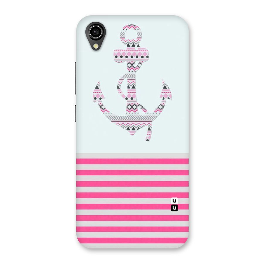 Anchor Design Stripes Back Case for Vivo Y90