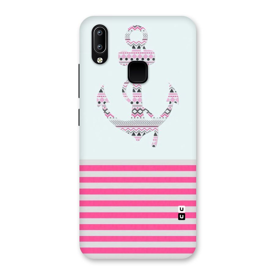 Anchor Design Stripes Back Case for Vivo Y93