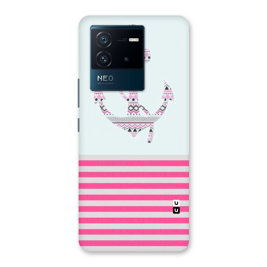 Anchor Design Stripes Back Case for Vivo iQOO Neo 6 5G