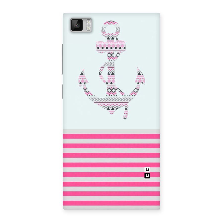Anchor Design Stripes Back Case for Xiaomi Mi3