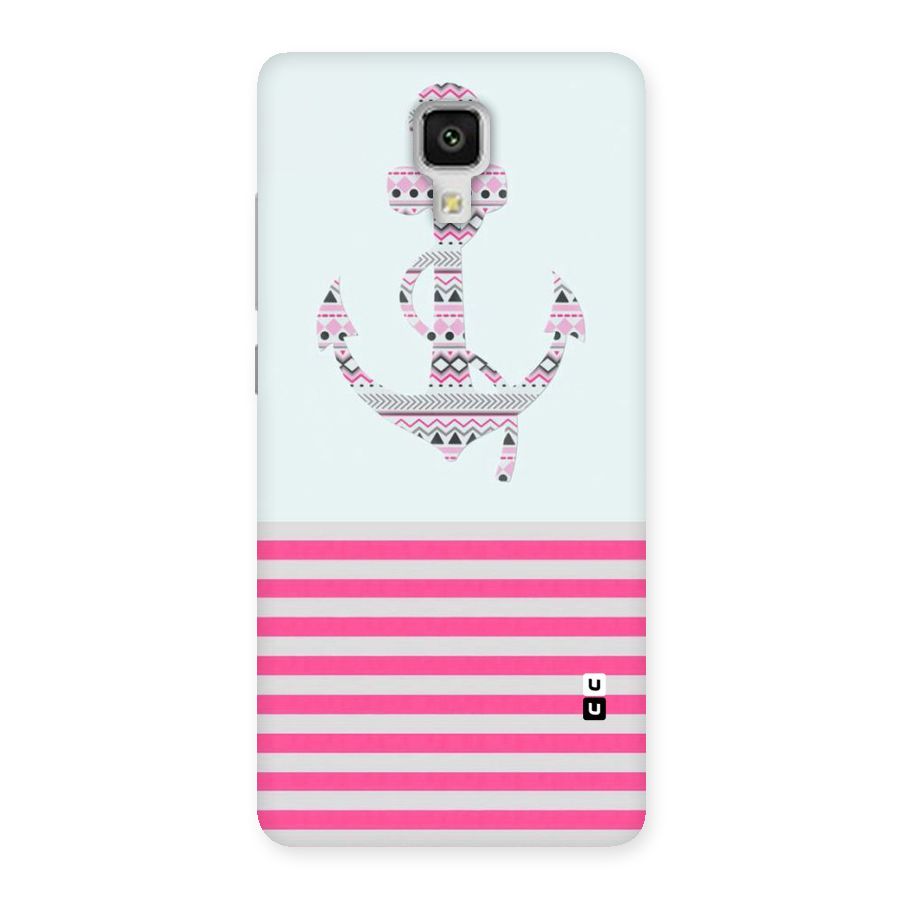 Anchor Design Stripes Back Case for Xiaomi Mi 4