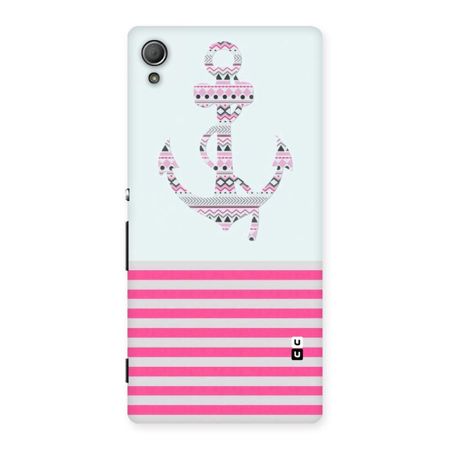 Anchor Design Stripes Back Case for Xperia Z3 Plus