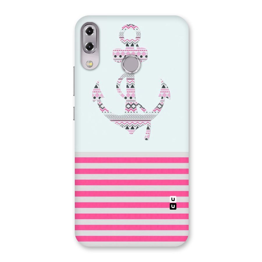 Anchor Design Stripes Back Case for Zenfone 5Z