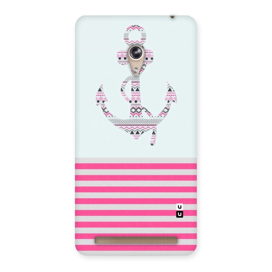 Anchor Design Stripes Back Case for Zenfone 6