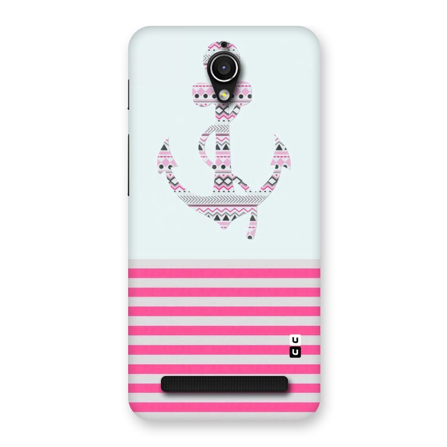 Anchor Design Stripes Back Case for Zenfone Go
