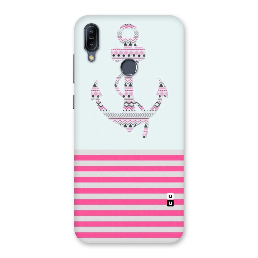 Anchor Design Stripes Back Case for Zenfone Max M2