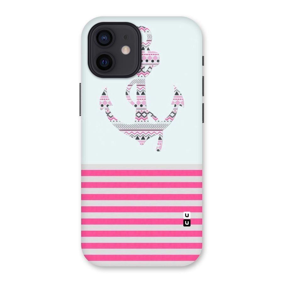 Anchor Design Stripes Back Case for iPhone 12