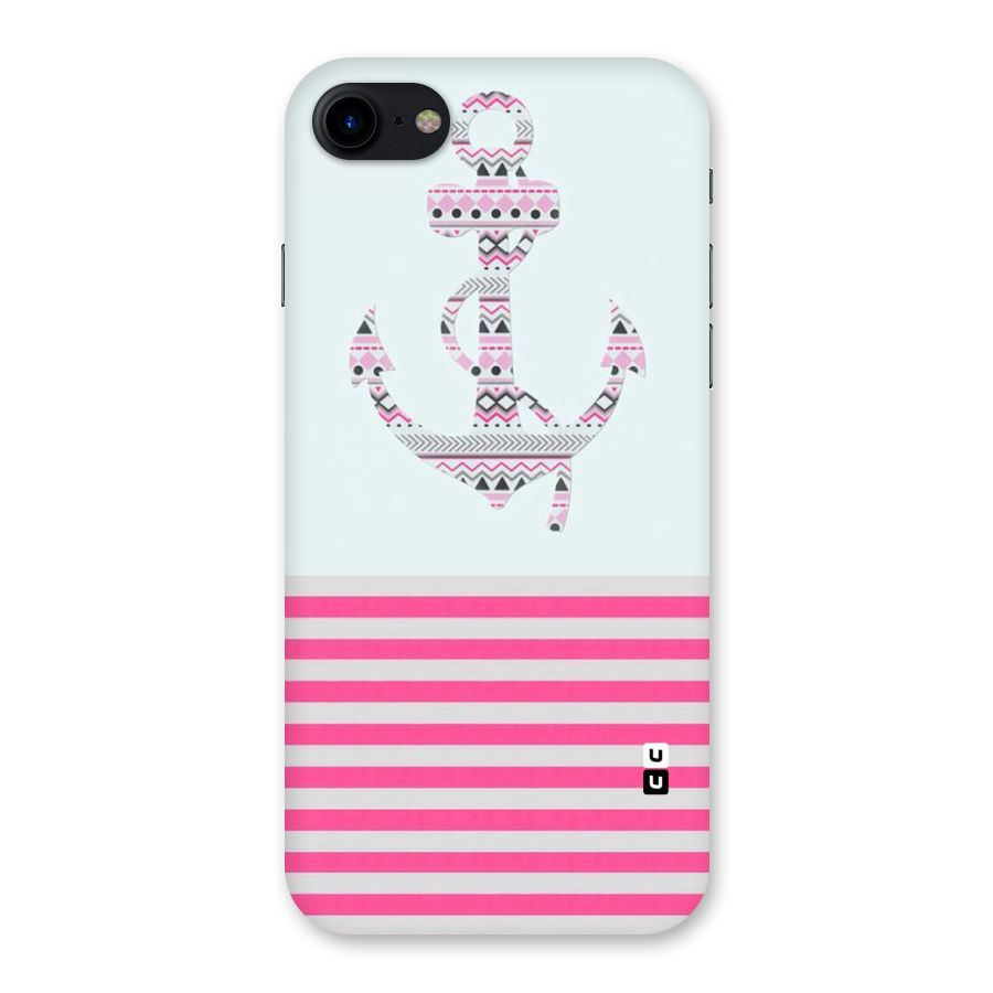 Anchor Design Stripes Back Case for iPhone SE 2020