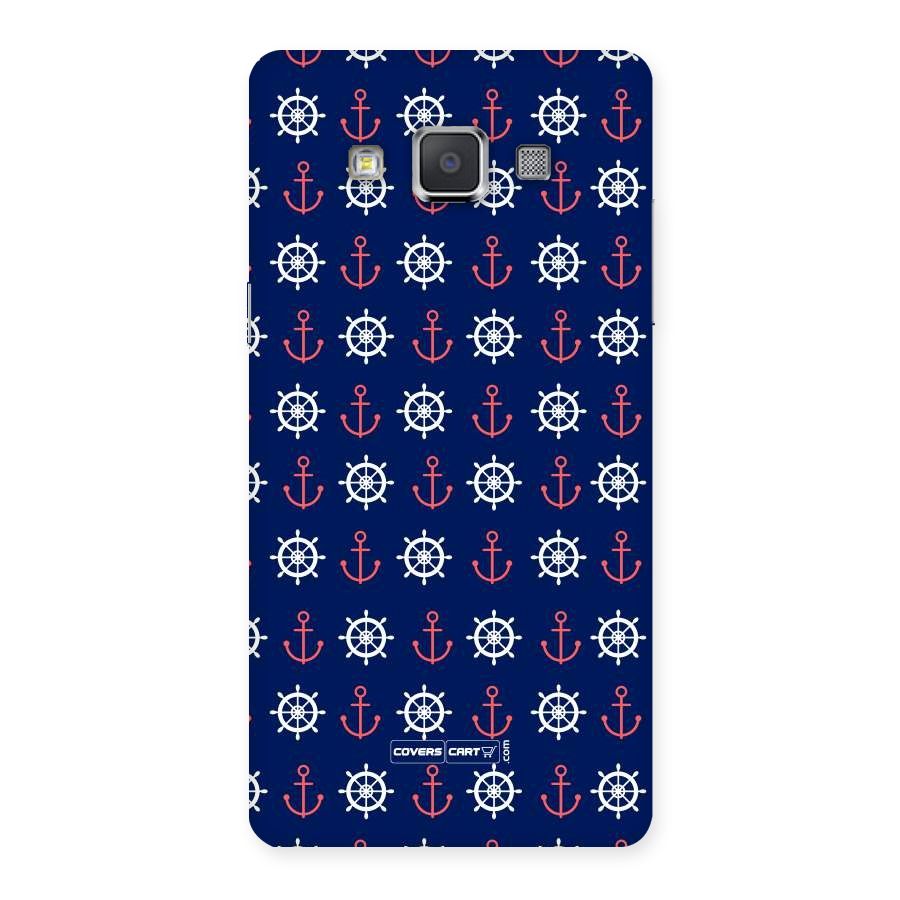 Anchor Pattern Blue Back Case for Galaxy Grand Max