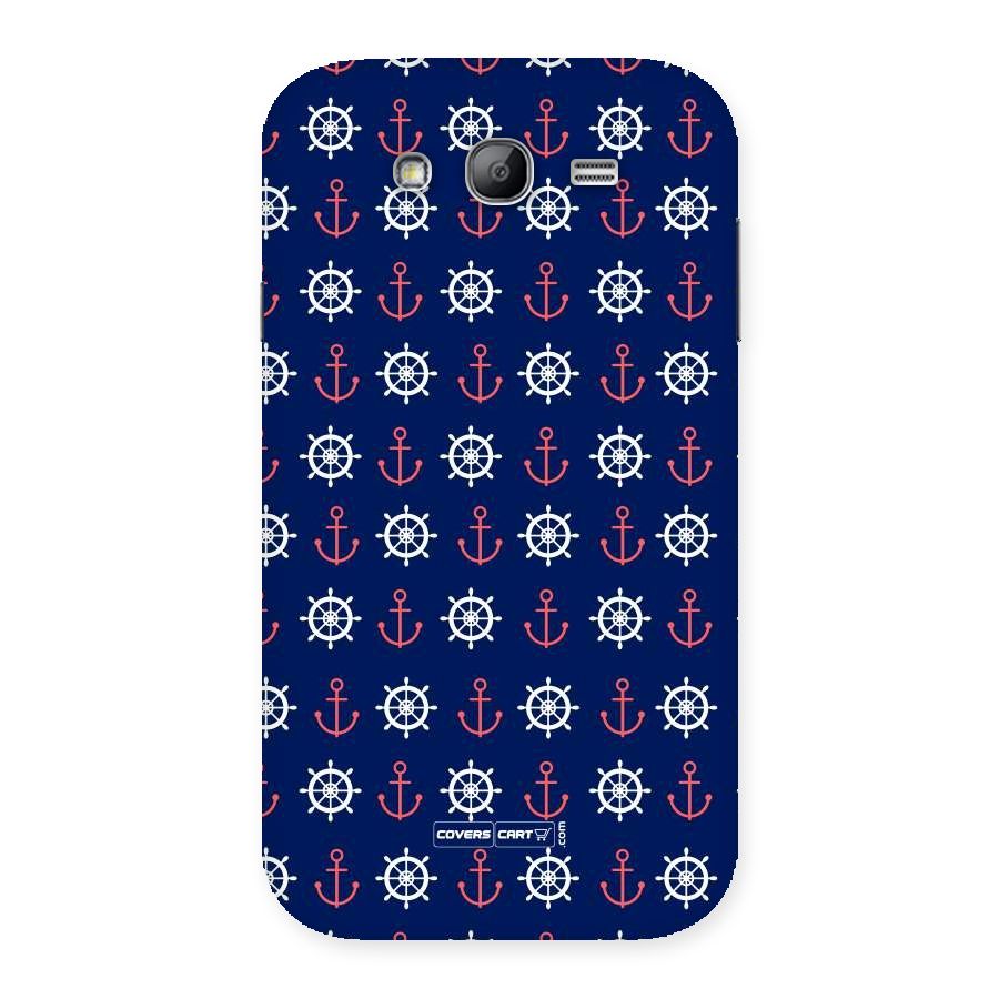Anchor Pattern Blue Back Case for Galaxy Grand Neo