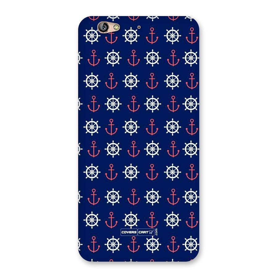 Anchor Pattern Blue Back Case for Gionee S6