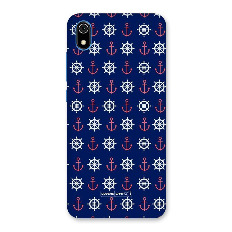 Anchor Pattern Blue Back Case for Redmi 7A
