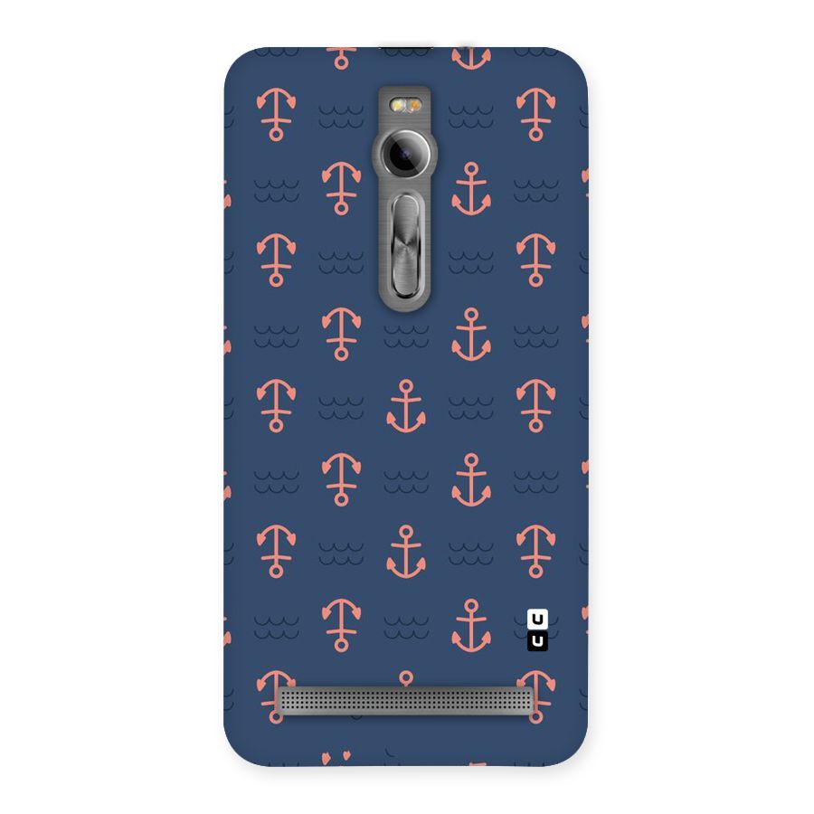 Anchor Sea Blue Back Case for Asus Zenfone 2