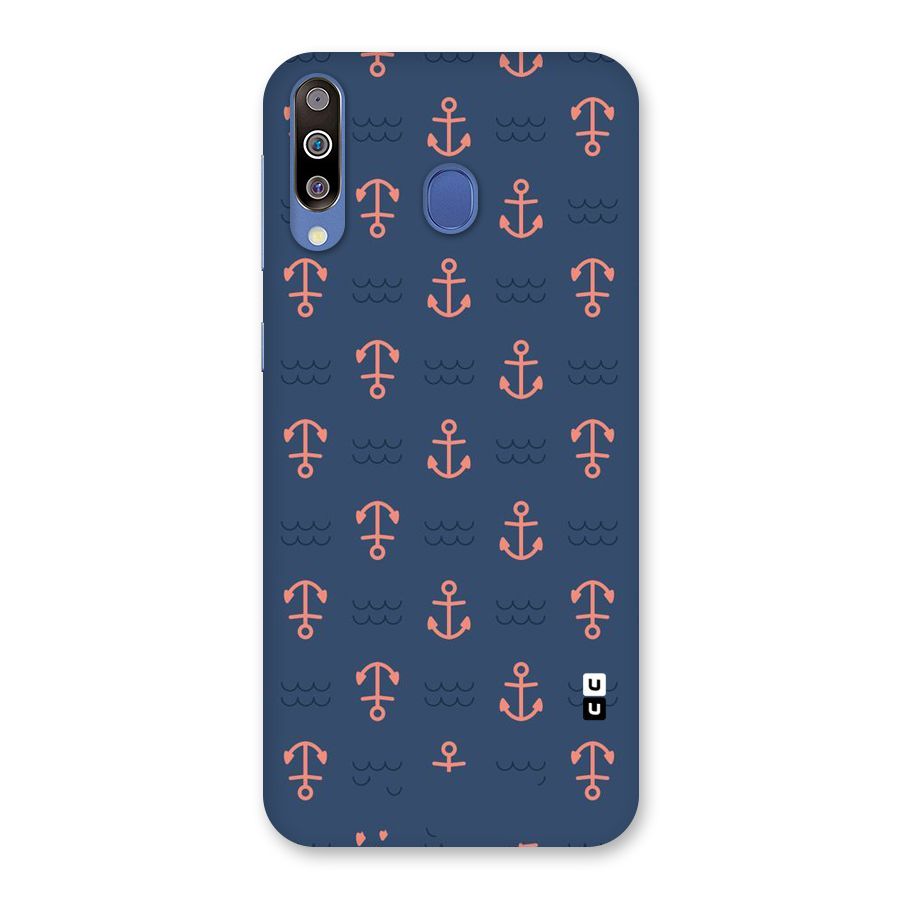 Anchor Sea Blue Back Case for Galaxy M30