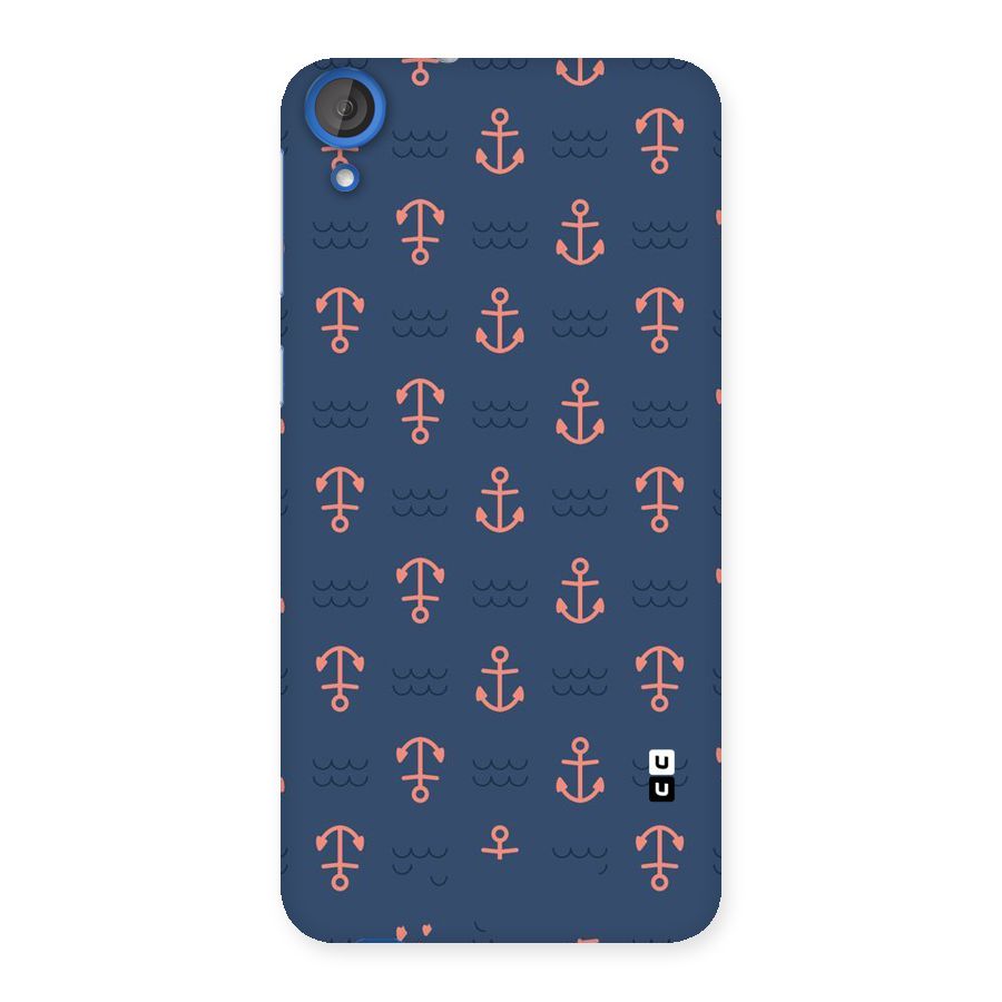 Anchor Sea Blue Back Case for HTC Desire 820