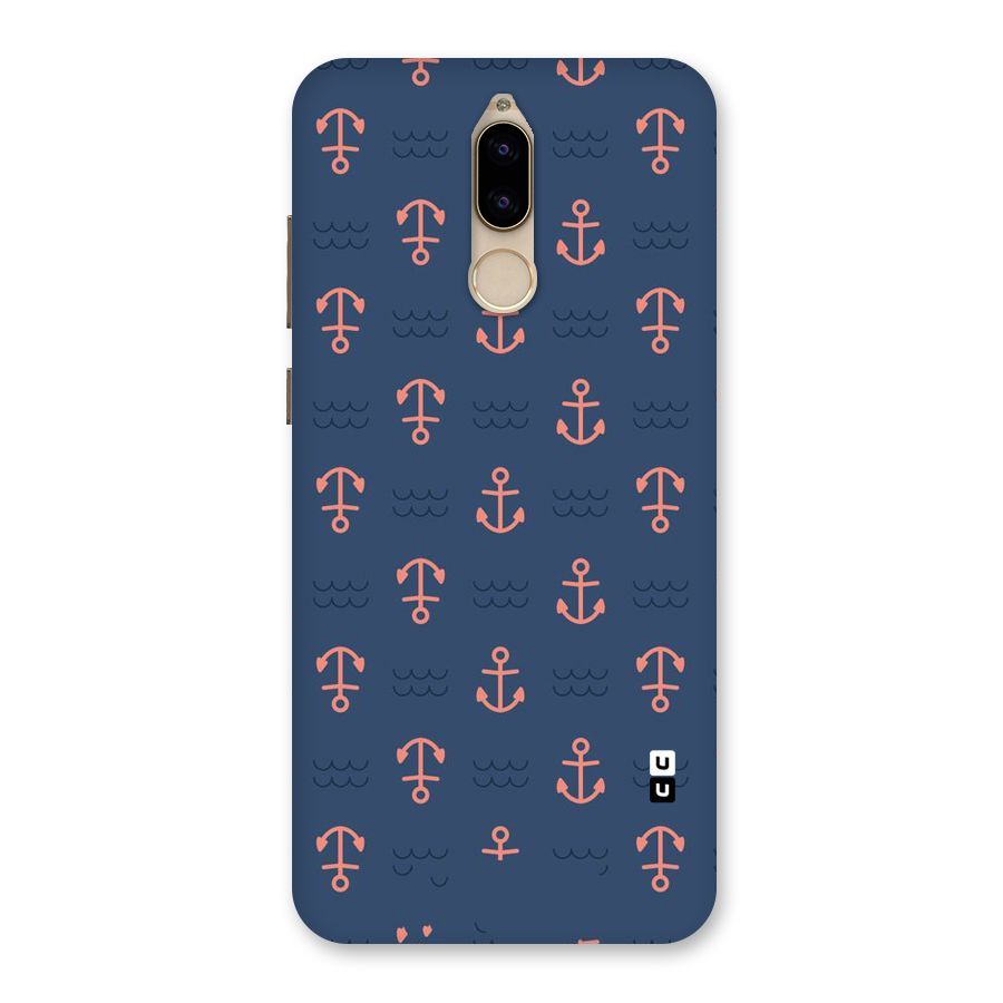 Anchor Sea Blue Back Case for Honor 9i