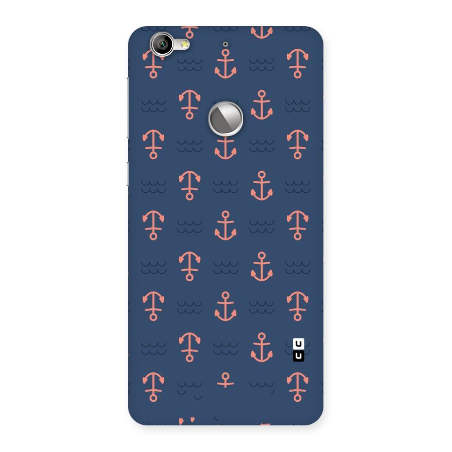 Anchor Sea Blue Back Case for LeTV Le 1s