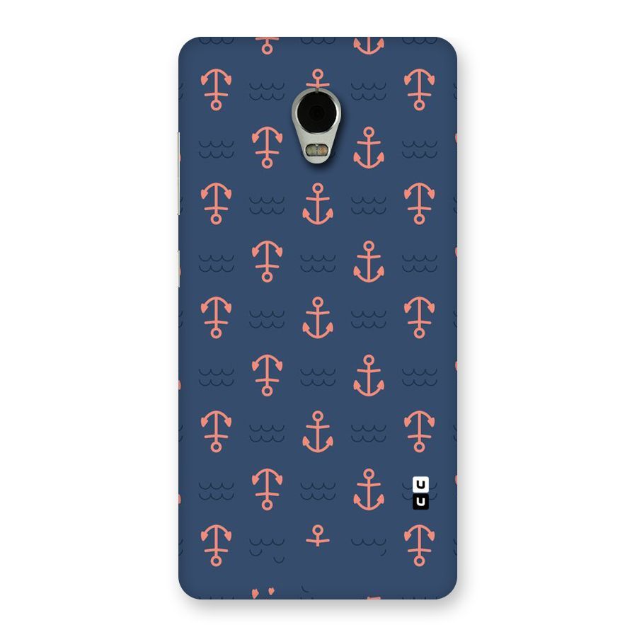 Anchor Sea Blue Back Case for Lenovo Vibe P1