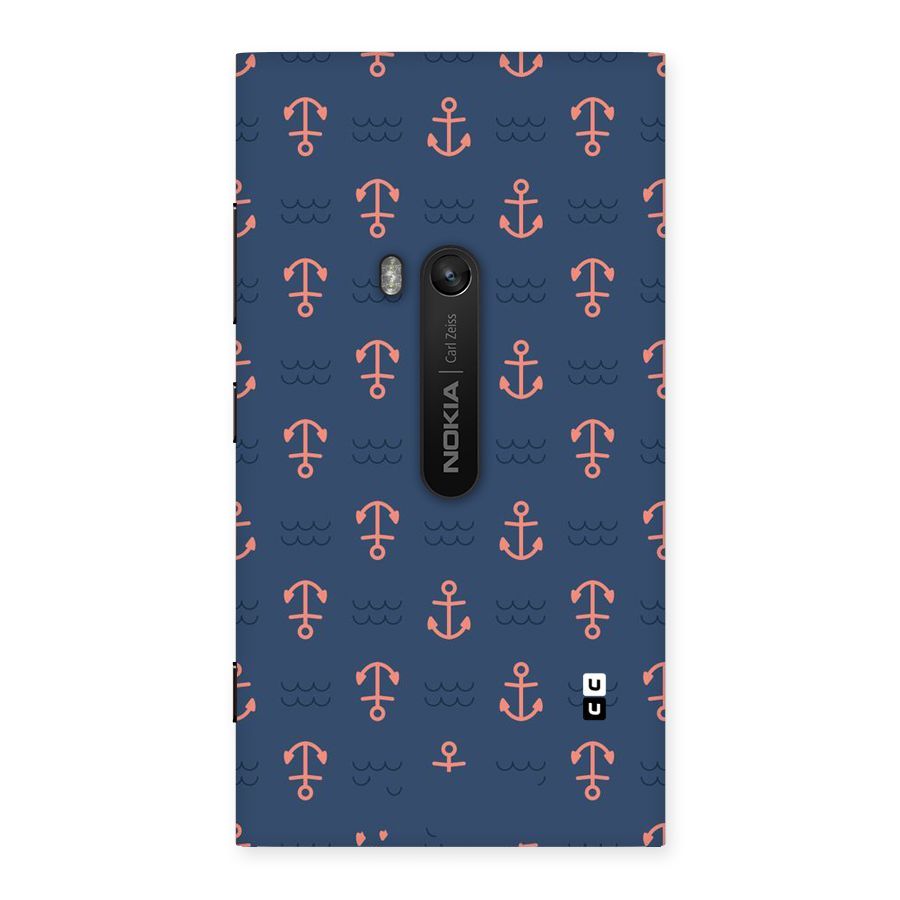 Anchor Sea Blue Back Case for Lumia 920