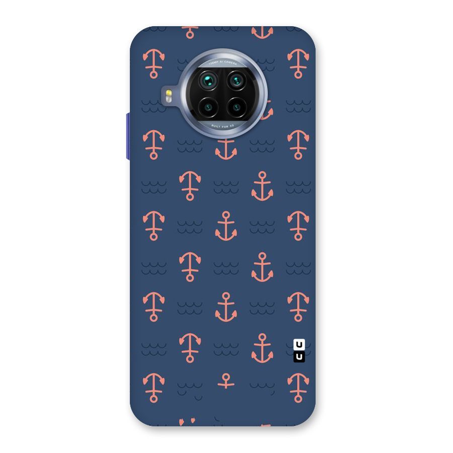 Anchor Sea Blue Back Case for Mi 10i