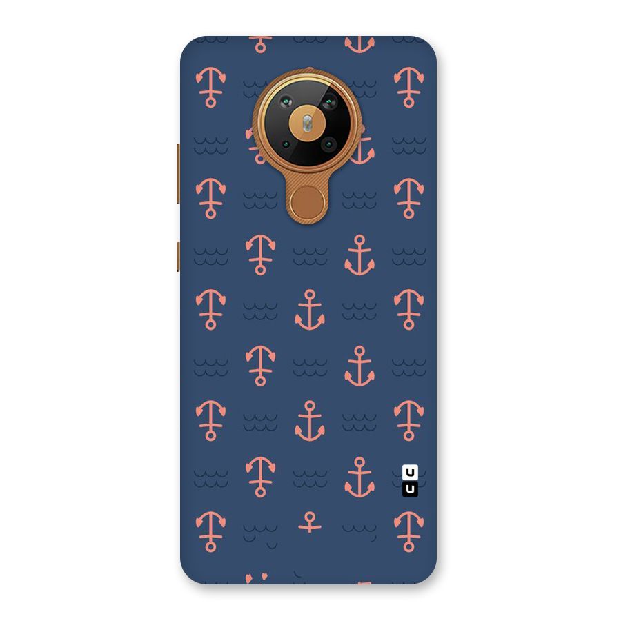 Anchor Sea Blue Back Case for Nokia 5.3