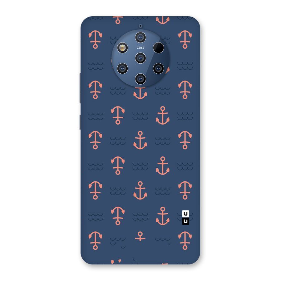 Anchor Sea Blue Back Case for Nokia 9 PureView