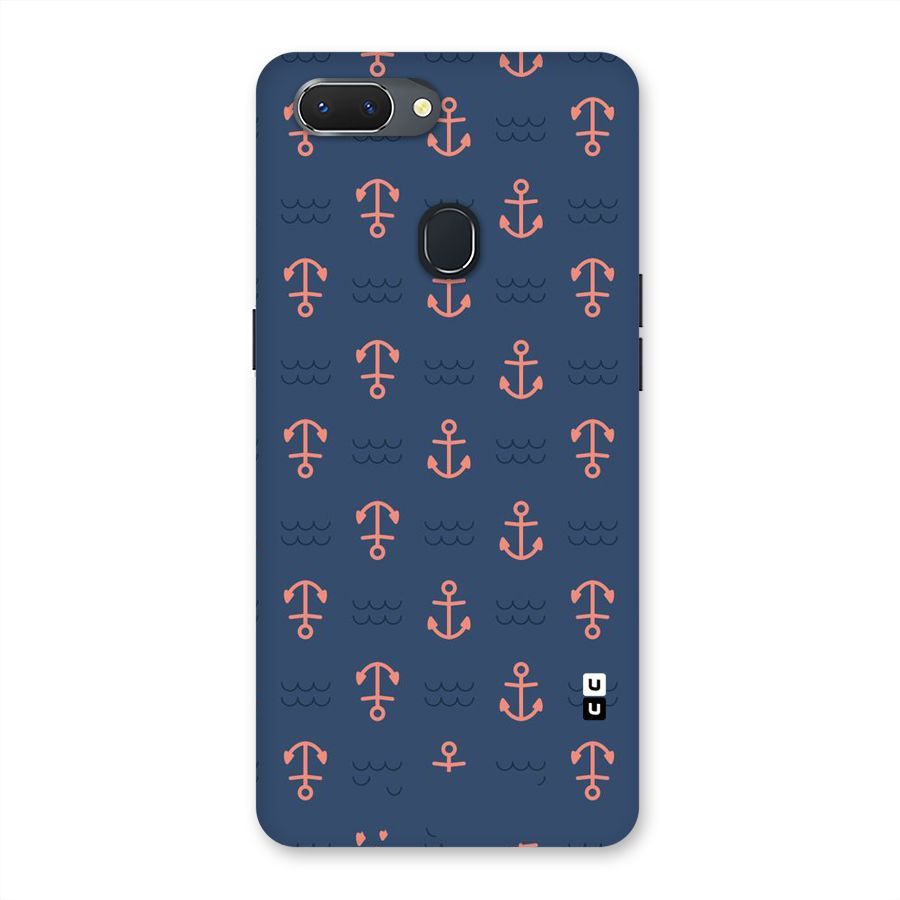 Anchor Sea Blue Back Case for Oppo Realme 2